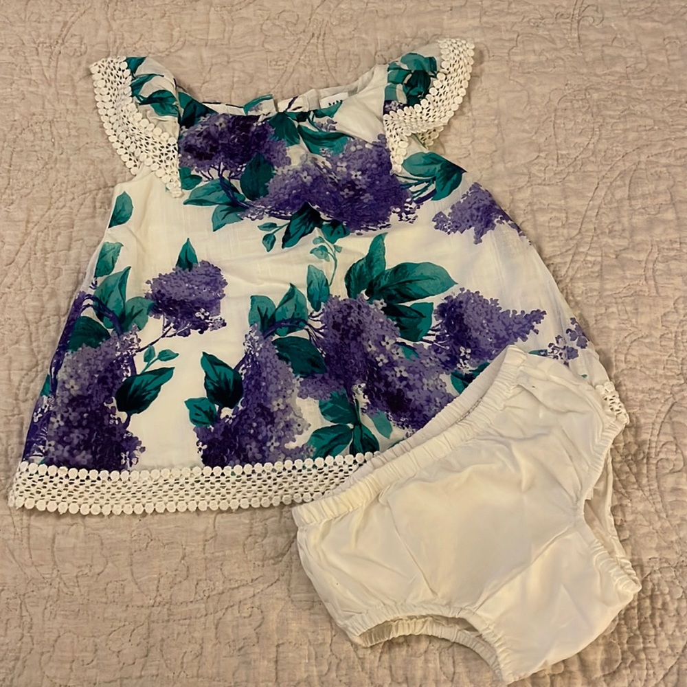 Baby Gap Lilac Dress Size 0-3 m
